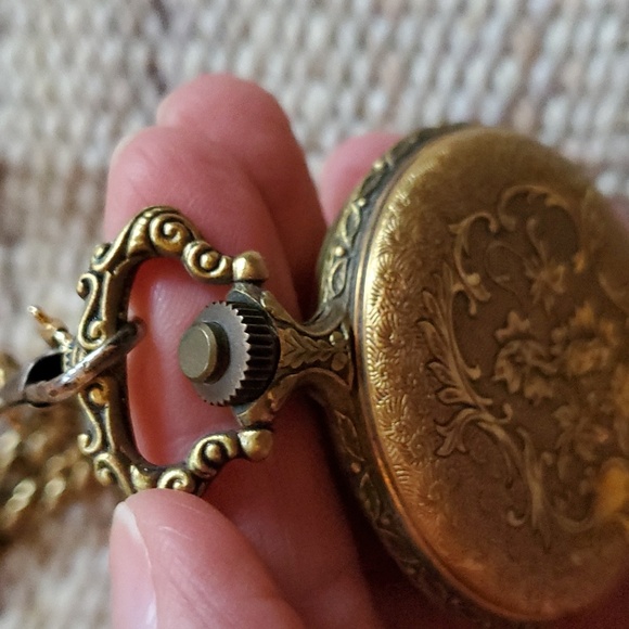 Vintage Armitron railroad train pocket watch - Picture 7 of 13